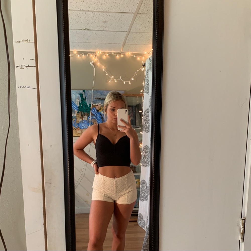 Lace shorts